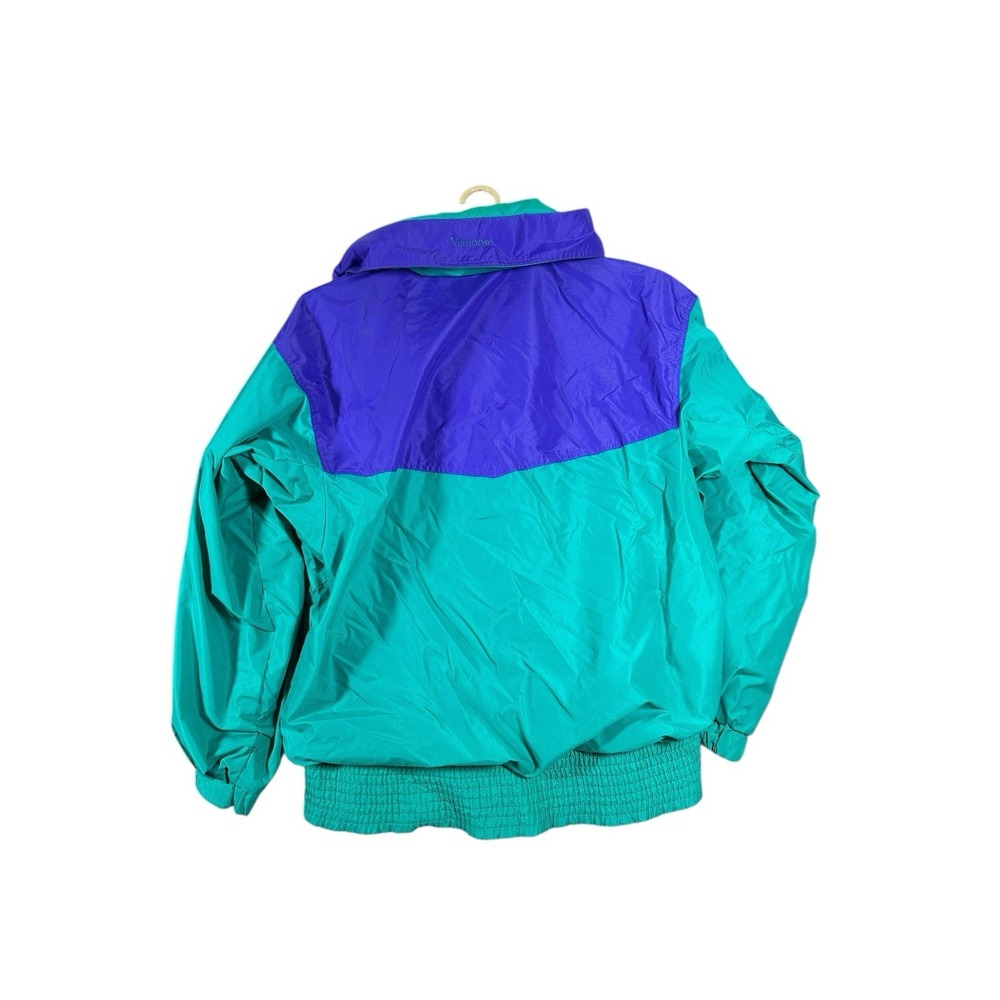 Columbia Vamoose Purple/Green Full Zip Outer Layer Jacket Men's Medium - Picture 2 of 7